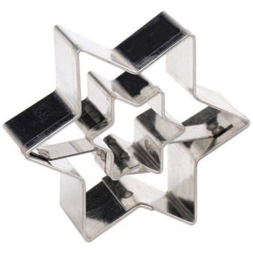Patisse Découpoir Étoile double 5 cm Inox