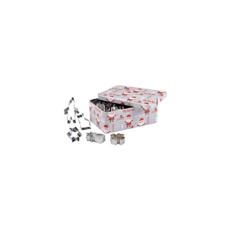 Patisse Boîte métal 25 emporte-pièces - Père-Noël