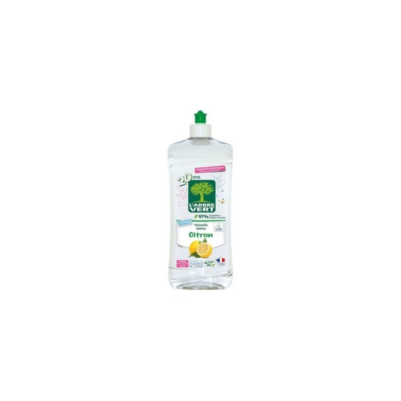 Arbre Vert Bien Etre L arbre vert vaisselle mains ecolabel citron 750ml