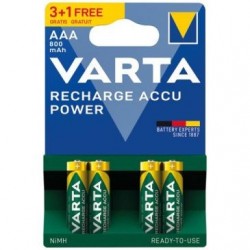 Piles rechargeables HR03...