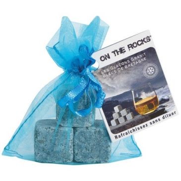 ON THE ROCKS Lot 3 glaçons Granit - Bleus de Bretagne