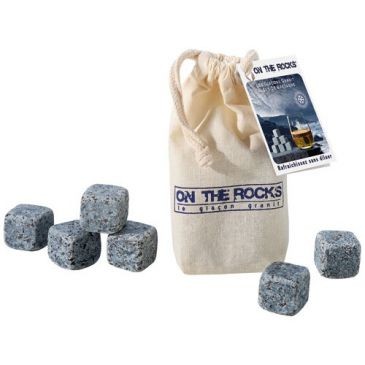 ON THE ROCKS Lot 6 glaçons Granit - Bleus de Bretagne