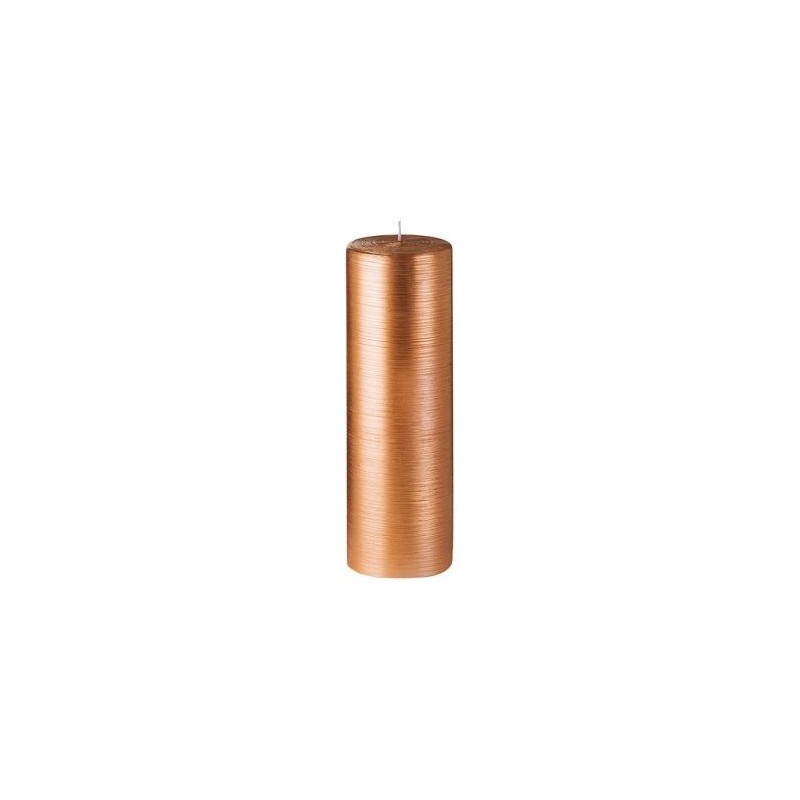 La Française Bougie pillier cuivre ht 250mm