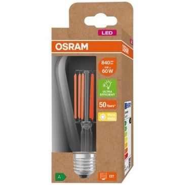 OSRAM Led edison clair filament 4w e27 blanc chaud