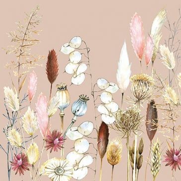 Ambiente Lot 20 serviettes en papier 33 x 33 cm - Pot-pourri