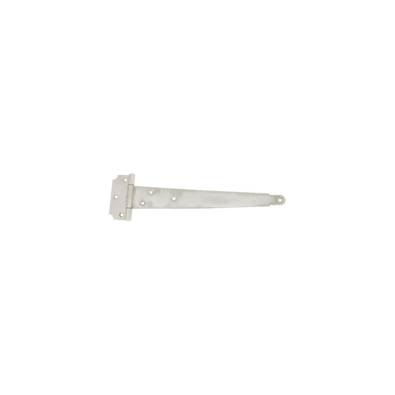 Afbat Penture anglaise zingué blanc 20cm