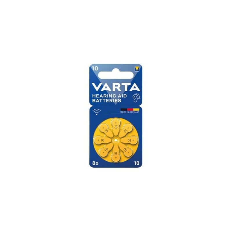 Varta Pile auditive varta 10 blister de 8