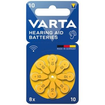 Varta Pile auditive varta 10 blister de 8
