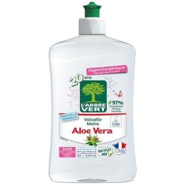 L'ARBRE VERT Arbre vert vaisselle mains aloe vera 500ml