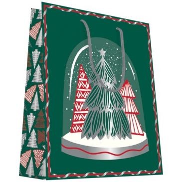 Les couleurs de l'emballage Sac cadeau boules de noel 2613x32cm