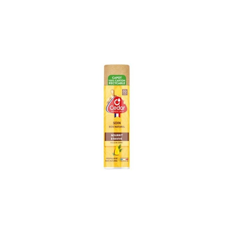 O'CEDAR O'cedar soin bois naturel 250ml