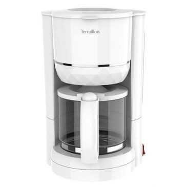Teraillon Cafetière filtre 10/15 tasses Blanche - Diamant - 15353