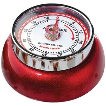 Zassenhauss Minuteur aimanté Rouge Métallique