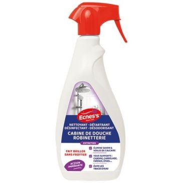 ECNESS Ecness détartrant cabine de douche 750ml vaporisateur.
