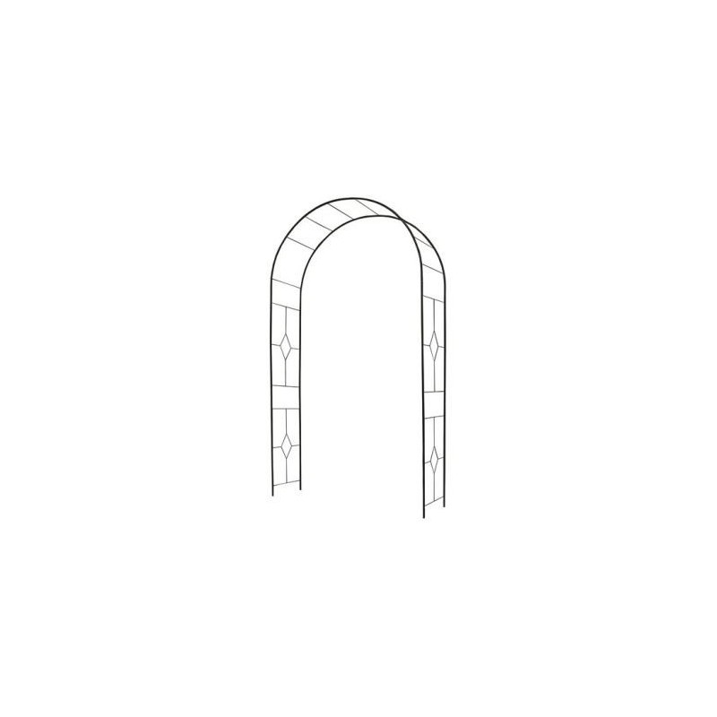 LOUIS MOULIN Arche tube rond 16mm basics vitrail noir