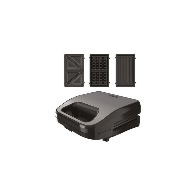 Black & Decker Appareil Croque / Gaufre / Gril - BXSA754E