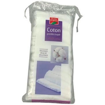 Belle France Coton hydrophile sachet 100g
