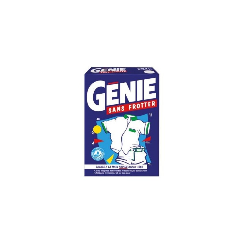 GENIE Lessive main Génie sans frotter 450g