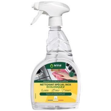 Le Vrai pro maison Nettoyant écologique spécial inox 750ml