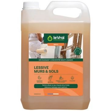 Le Vrai pro brico Lessive murs et sols 5L