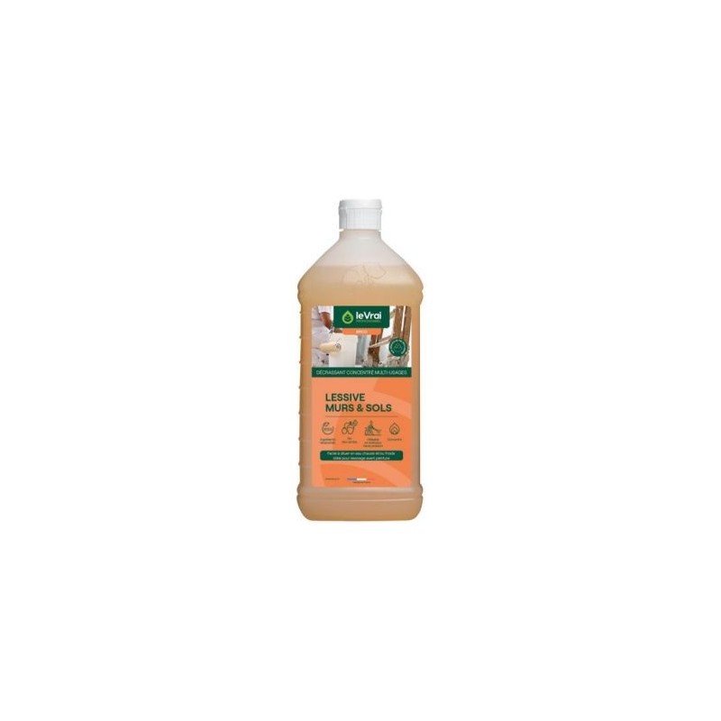 Le Vrai pro brico Lessive murs et sols 1L