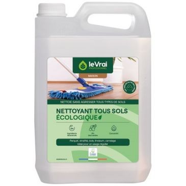 Le Vrai pro maison Nettoyant tous sols ecologique 5L