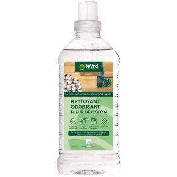 Le Vrai pro maison Nettoyant odorisant écologique fleur de coton 1L