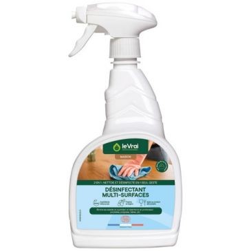 Le Vrai pro maison Désinfectant multisurfaces 750ml
