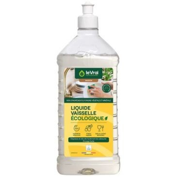 Le Vrai pro maison Liquide vaisselle écologique 1 L