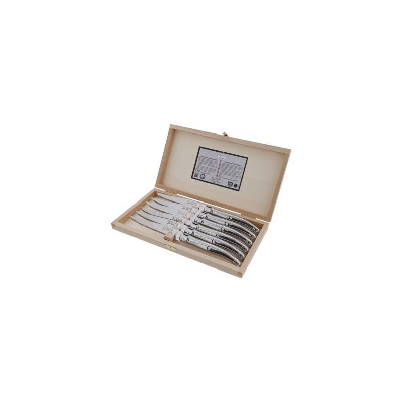 Jean Dubost Coffret 6 couteaux à steak - Élysée Présidence de la République