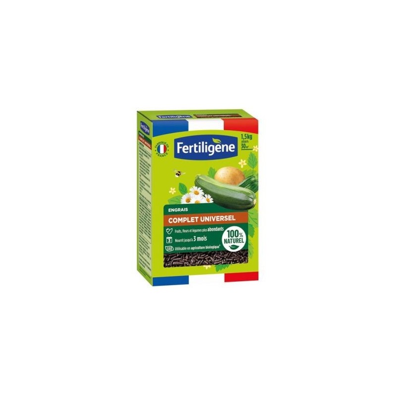 Fertiligene Engrais complet UAB légumes fruits fleurs 1.5kg