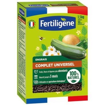 Fertiligene Engrais complet UAB légumes fruits fleurs 1.5kg