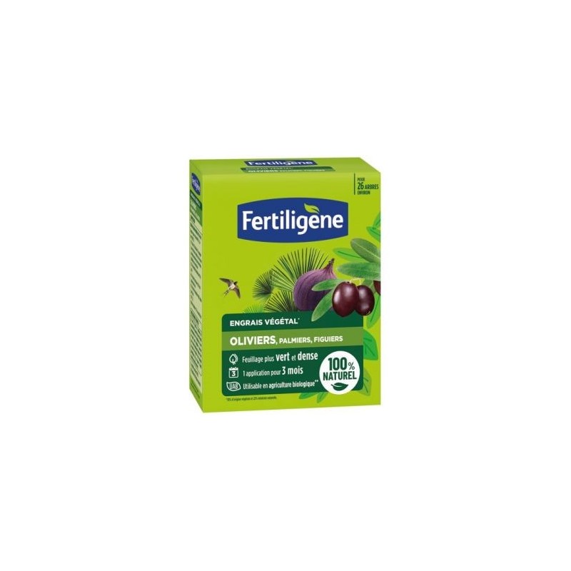 Fertiligene Engrais oliviers figuiers palmiers UAB 650g