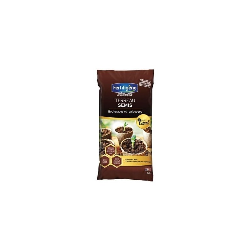 Fertiligene Terreau semis UAB 6l