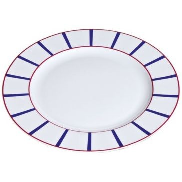 Nova Styl Plat rond 32 cm - Basque Bleu