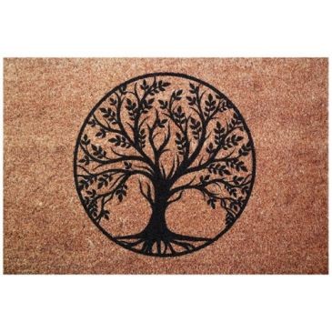 IDMAT Tapis dallas 40x60 cm arbre
