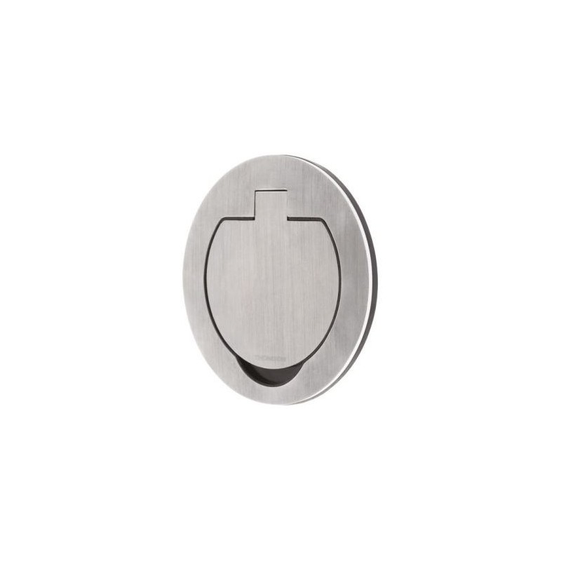 Thomson Prise ronde 16A 2p + t IP55 alu brossé