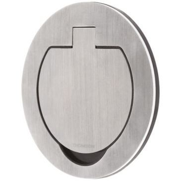 Thomson Prise ronde 16A 2p + t IP55 alu brossé