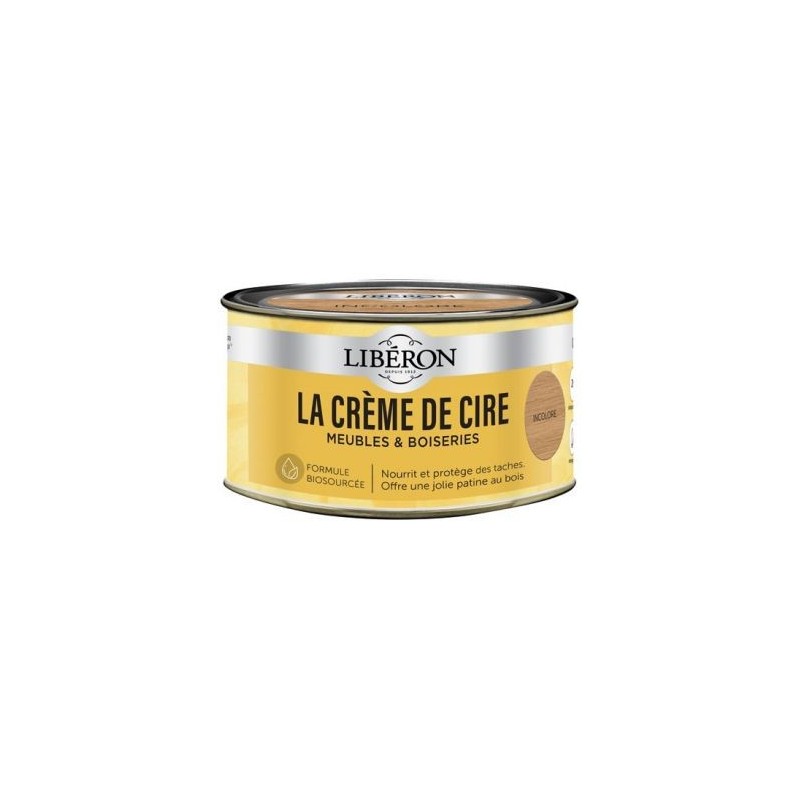 Liberon Crème de cire pâte incolore 0.25 l