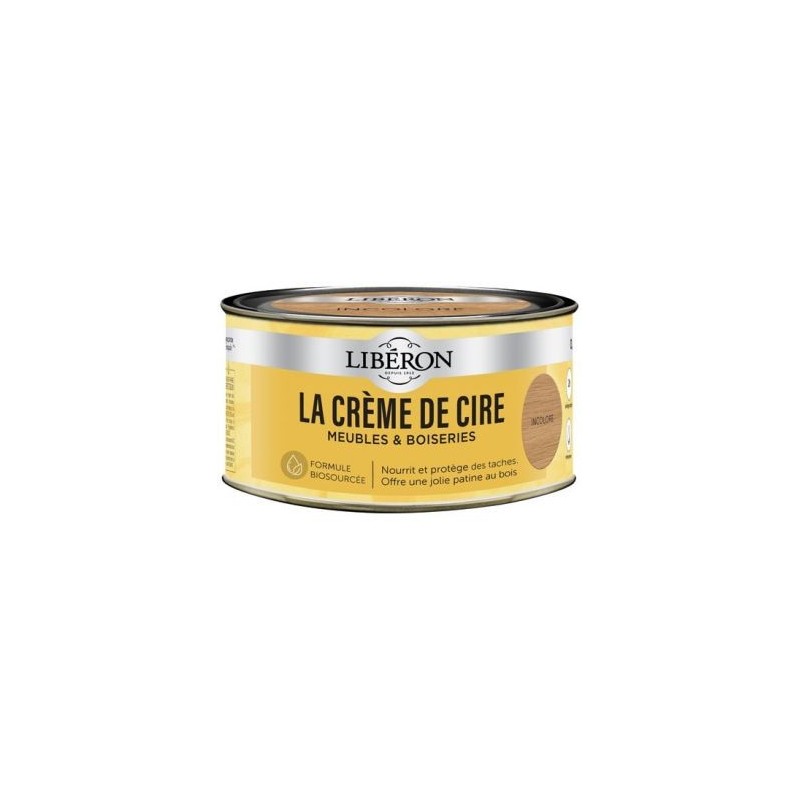 Liberon Crème de cire pâte incolore 0.5 l