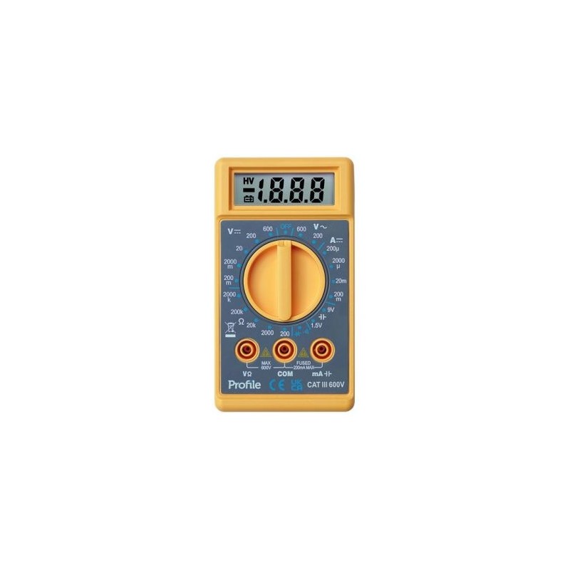 Profile Multitesteur digital start cat3 500v