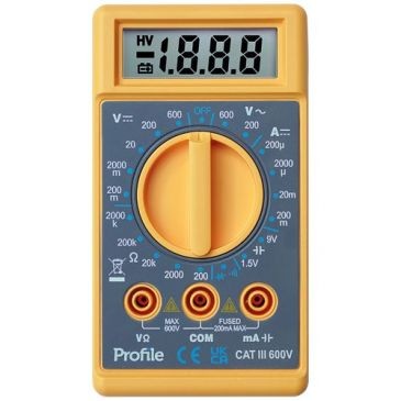 Profile Multitesteur digital start cat3 500v