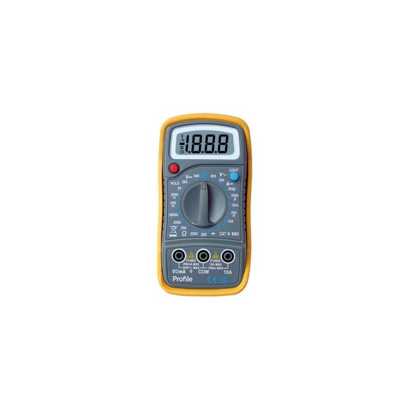 Profile Multitesteur digital base cat3 600v