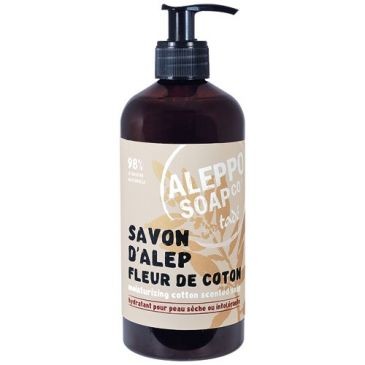 TADE Savon alep liquide fleur de coton 500 ml