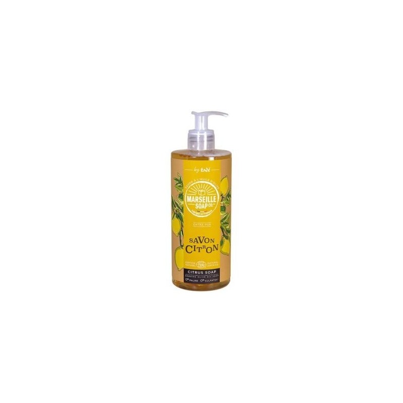 TADE Savon de Marseille liquide citron Ecocert 500 ml