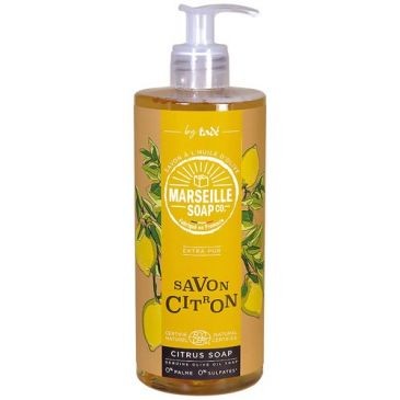 TADE Savon de Marseille liquide citron Ecocert 500 ml