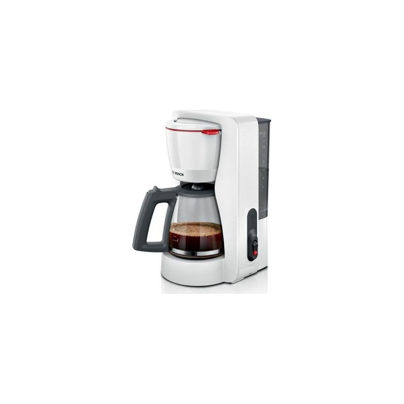 Bosch Cafetière filtre 10/15 tasses Blanc Mat - MyMoment - TKA2M111