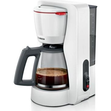 Bosch Cafetière filtre 10/15 tasses Blanc Mat - MyMoment - TKA2M111