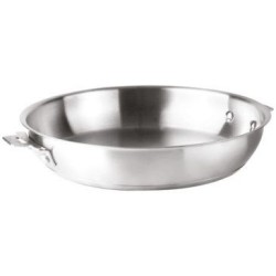 Poêle inox 20 cm - Combi