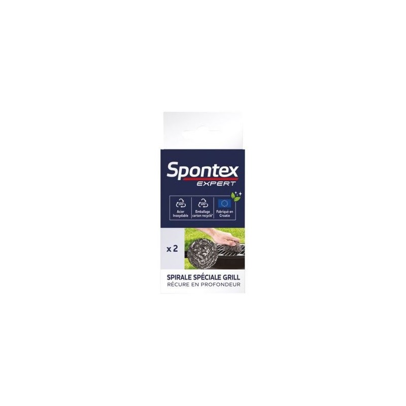 SPONTEX EXPERT Spirale special grill x 2